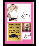 britney spears   SIGNED  MOUNT  FRAMED 776 - £13.84 GBP