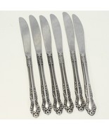 Ekco Eterna Beaumont Dinner Knives 8 1/2&quot; Stainless Lot of 6 - $27.49 CAD