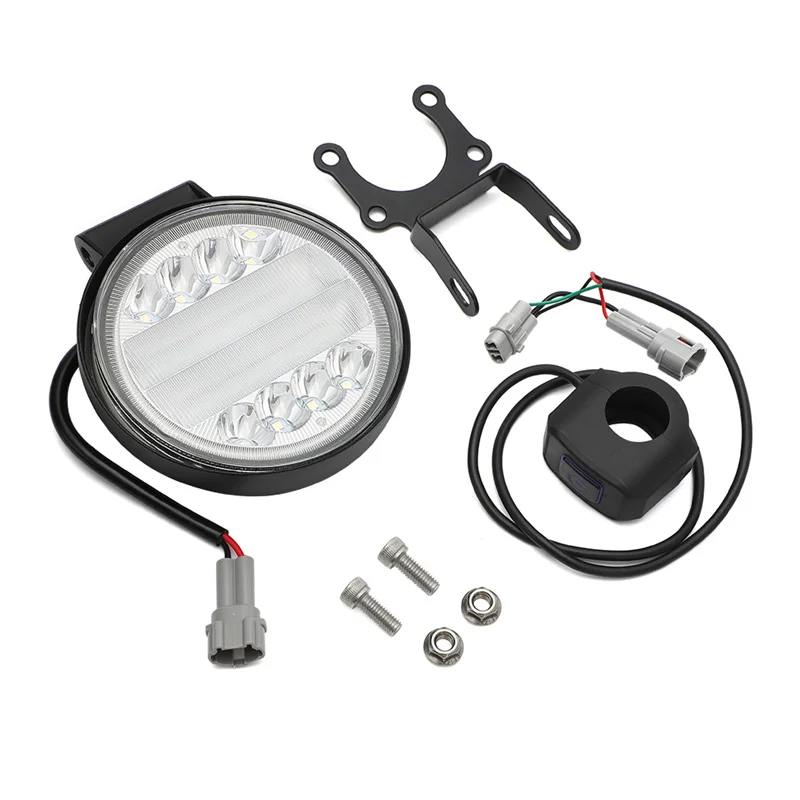  Sur-Ron Light  X SurRon Upgrade Headlight Head light Mounting cket &amp;Switch Set  - £202.26 GBP