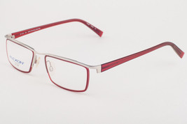 FLEXON 470 Shiny Natural Dark Red Eyeglasses 51mm Marchon - £39.29 GBP