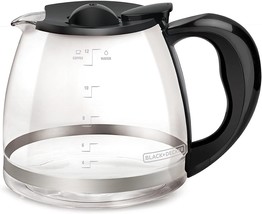 Black+Decker GC3000B TC1200B 12-Cup Replacement Carafe, Silver - £33.37 GBP