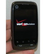 Motorola WX445 Citrus Android Cell Phone Verizon BLACK Touch Screen 3G G... - £9.59 GBP