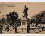 Bronze Statue of the Saigotakmori  Postcard Tokyo Japan 1910&#39;s - £9.34 GBP