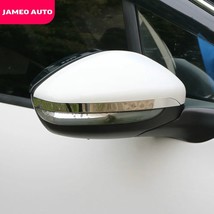 Stainless Steel Car Rearview Mirror Cover Decoration Strips Trim Sticker Fit for - £75.72 GBP