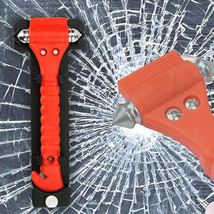 Car Safety Hammer Life Escape Emergency Seat Belt Cutter Window Glass Br... - £14.17 GBP