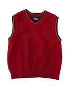 Great Guy Sweater Vest Infant Boys 24 Mo Used Red - £7.62 GBP