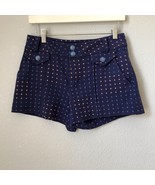 Marc by Marc Jacobs Light Bright Knit Shorts sz 4 Twilight Blue EUC - £19.10 GBP