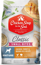 Chicken Soup for Soul Pet Food Small Bites Mature Dog - Chicken, Turkey ... - $42.56