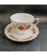Colclough Bone China 1 Set &quot;Crispin&quot; Pattern 8198 c.1960 Cup And Saucer,... - $32.92 CAD