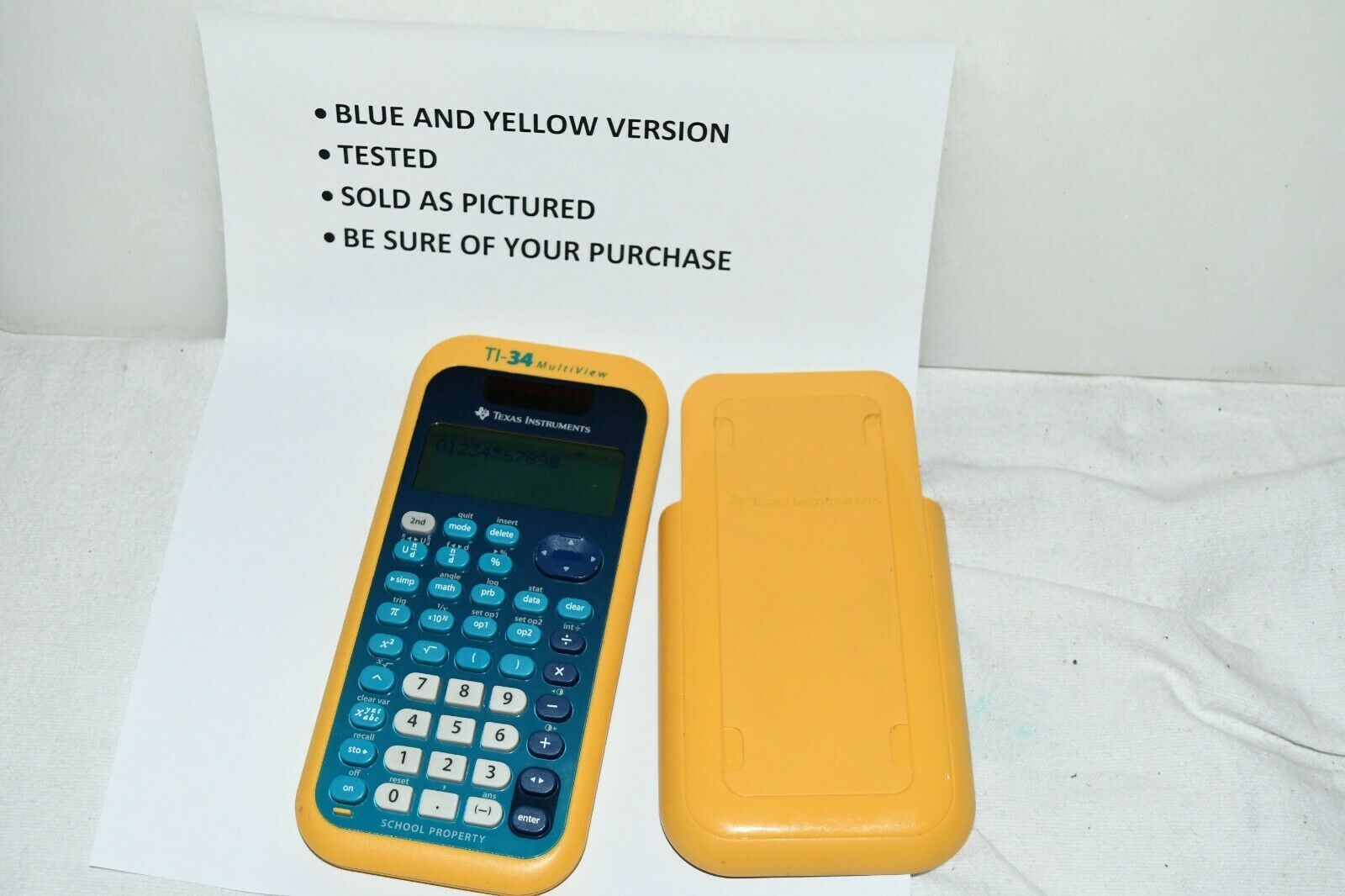 Texas Instruments TEXTI34MULTIV - TI-34 MultiView Scientific Calculator ... - $16.99