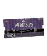 Claire’s Wednesday Addams Black Choker Necklace – Gothic Halloween Costu... - €11,21 EUR