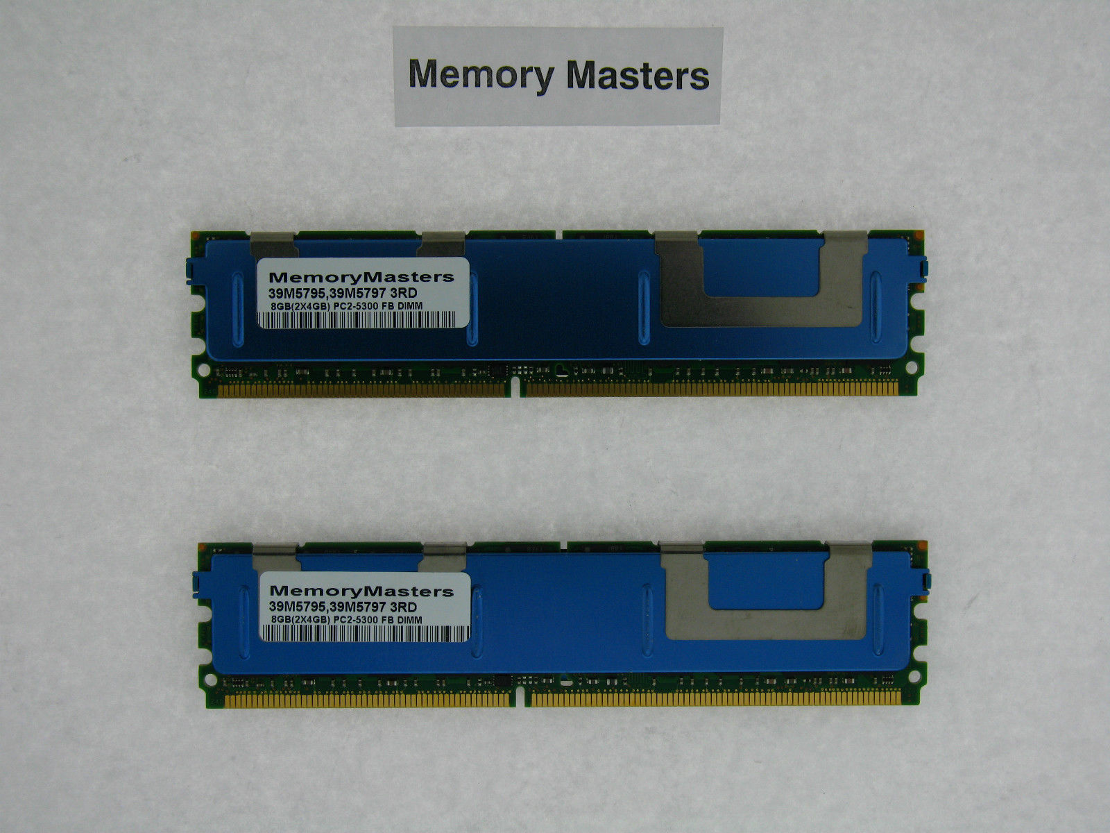39M5795 8GB  (2x4GB) PC2-5300 Memory for IBM x3450 FBDIMM 2 Rank X 4 - $59.39