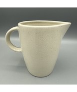 Calvin Klein Khaki Collection Cargo Cream 8 oz Creamer Speckled Stoneware - $32.57