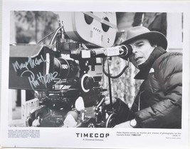 PETER HYAMS SIGNED PHOTO -Director Timecop  w/coa - $89.00
