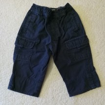 Boys Navy Blue Chino Pants Size 6/9 Months By Children’s Place - £4.60 GBP