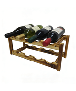 Evernewly 2-Tier Wood Wine racks for Kitchen, Pantry, Bar - $24.59