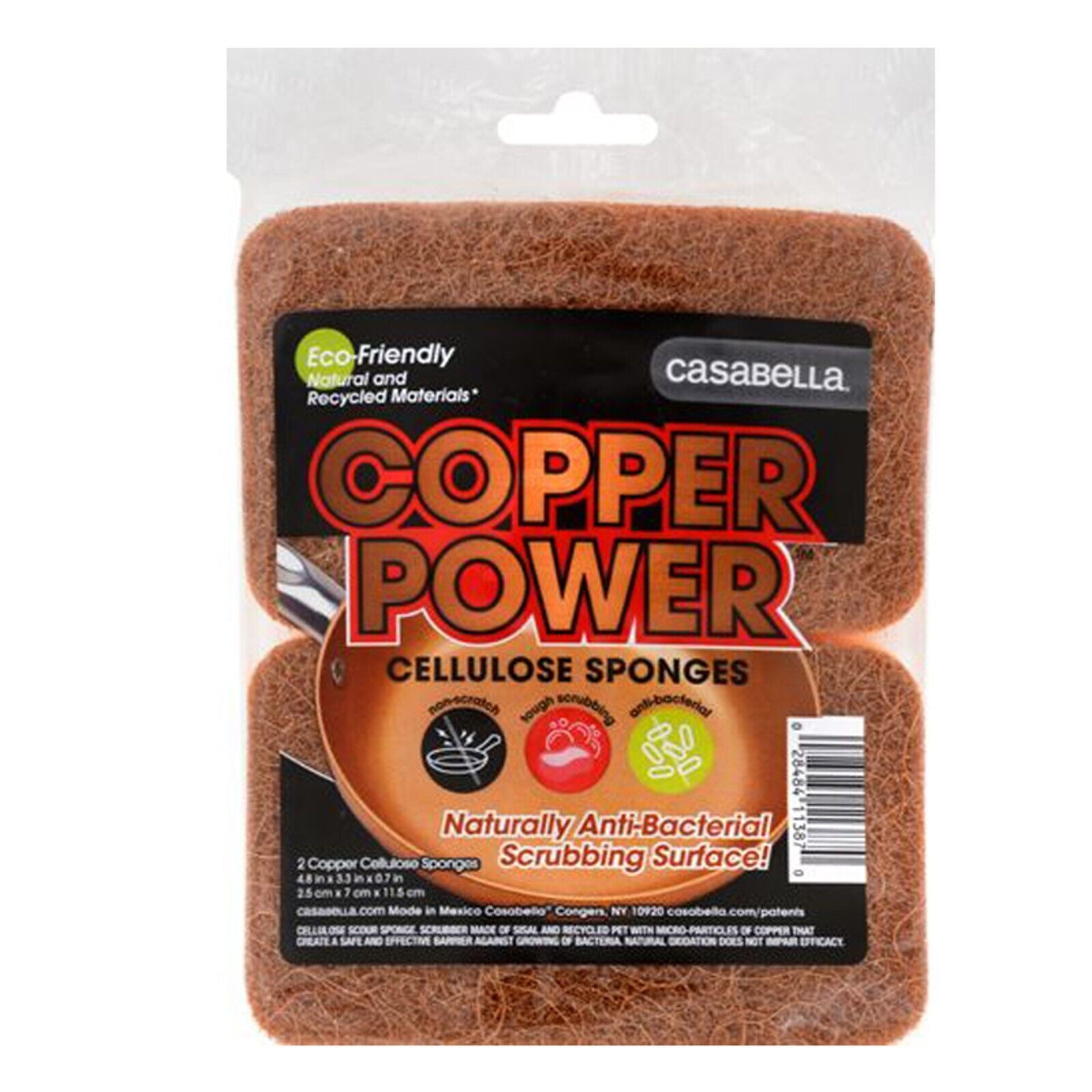 Casabella Copper Power Cellulose Sponges - $6.95