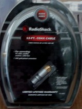 Radio Shack Technology Plus™ Coax Cable - 12 Foot - BRAND NEW IN PACKAGE - $16.82