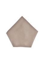 ARMANI COLLEZIONI Mens Pocket Square Textured Silky Brown Size 13&quot; X 13&quot; - £22.98 GBP