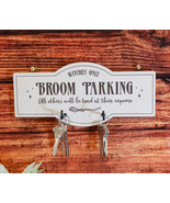 Witches Only Broom Parking All Others Will Be Toad Wall Sign With Coat H... - $16.99