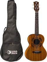 Luna Guitars Honu Tribal Turtle Tenor Ukulele Satin Natural, Tenor - £147.44 GBP