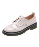 New flats Women Oxford Shoes Vintage Round Toe Shoe Woman Retro England ... - £40.24 GBP