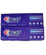Two (2) Pack ~ Crest 3D White ~ STAIN ERASER ~ ICY CLEAN MINT Toothpaste... - $356.03 MXN
