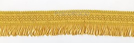 Fringe Trim Double Border For Blankets, Drapes And Valances 5Cm - $60.38 MXN