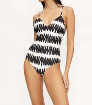 Compania Fantastica striped v-neck swimsuit in Summer Vibes - size S - $54.45