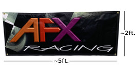 1pc AFX RACING 5 foot by 2 foot vinyl BANNER Wall Art for HO Slot Car Collectors - £25.88 GBP