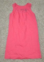 Womens Dress Axcess Pink Sleeveless Picot Lined Sundress $59 NEW-size S - $23.76