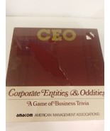 CEO Corporate Entities &amp; Oddities A Game of Business Trivia Brand New Se... - £31.89 GBP