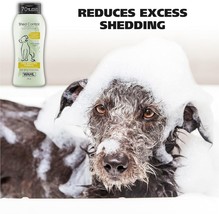 USA Shed Control Pet Shampoo for Dog Shedding &amp; Dander – Lemongrass, Sag... - £10.44 GBP+