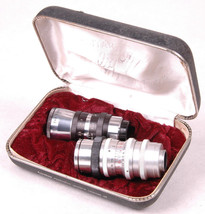 Vtg ELITAR SOLIGOR Lenses-8mm Movie Lens, f1.9 Combo Set-Original Box-Ge... - £129.65 GBP