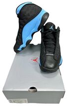 New Nike Air Jordan 13 Retro DJ5982 041 Black / University Blue Sneakers... - $212.84