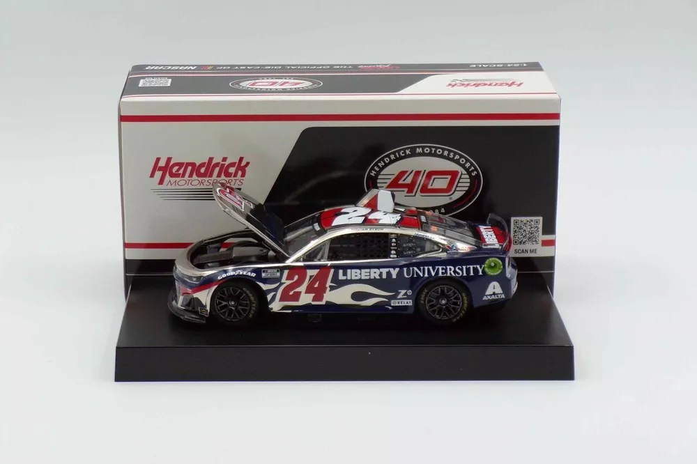 2024 WILLIAM BYRON #24 Liberty University 1:24 Color Chrome 72 - $116.51