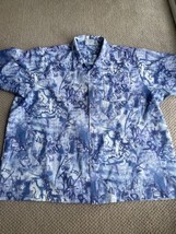 Vtg HWY 1 Men’s Short Sleeve Shirt 3XT - £10.98 GBP