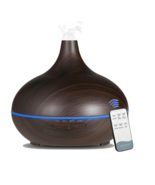 Ultrasonic Aroma Diffuser Humidifier Wood Grain - $39.43