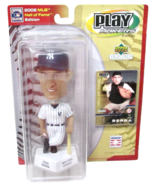 New Play Makers 2002 Yogi Berra NY Yankees Upper Deck Bobblehead Hall of... - $13.29