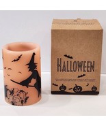 Avon Halloween Witch Bat Flameless Candle With Sounds w/Box See Video EUC - £6.31 GBP