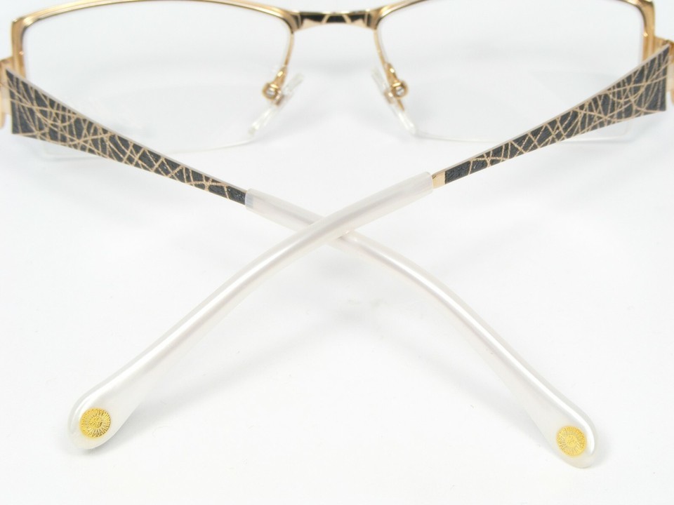 St.Moritz by AMA 4779 003 SILVER /GOLD EYEGLASSES PURE TITAN FRAME 51-17-135mm Item image 8