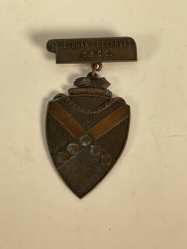 Primary image for Veteran's Reserve Medal or Badge S.B.D.C. Dated 1916 JH Treulieb