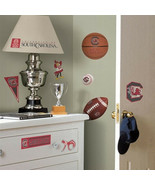 University of South Carolina Peel and Stick Wall Decals Appliques, NEW S... - £10.78 GBP
