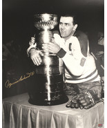 Maurice Richard Signed 16x20 Stanley Cup Photo - Montreal Canadiens - £224.11 GBP
