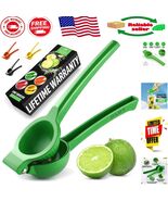 Maximize Juice with Zulay Ergonomic Green Lime Squeezer - Dishwasher Safe - $31.87 CAD