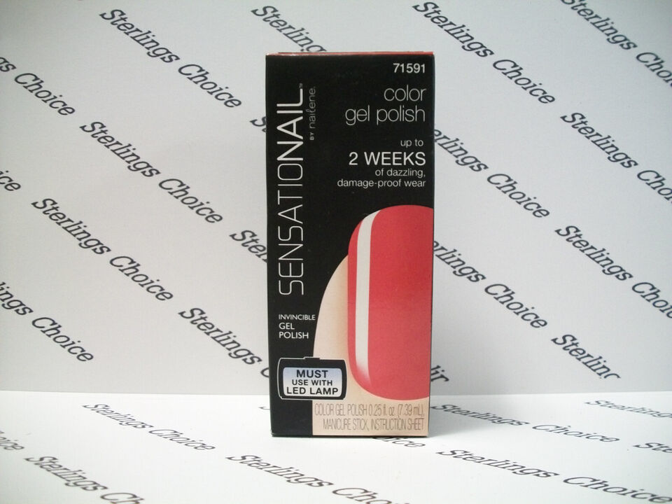 Sensationail Gel Polish #71591 Pink Daisy - $6.92