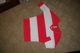 Aeropostale Athletics Stripe Knit V Neck Size S Juniors 3/4 Sleeve NWT - $10.00