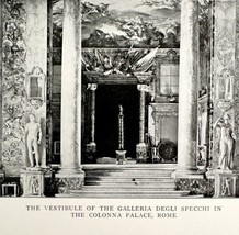 Galleria Delgi Specchi Rome 1906 Roman Renaissance History Photo Print D... - $24.99