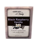 BLACK RASPBERRY VANILLA BAR SOAP - Handcrafted, Fruity, Creamy &amp; All-Nat... - $14.07 CAD