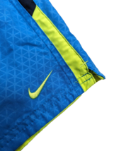 Nike Mens Womens Swim Trunks Swimming Shorts Neon Yellow Blue Diamond Si... - £14.75 GBP